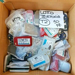 T2 LOTTO ACCESSORI TELEFONIA BATTERIE NUOVE COMPATIBILI SAMSUNG CELLULARI PHONE
