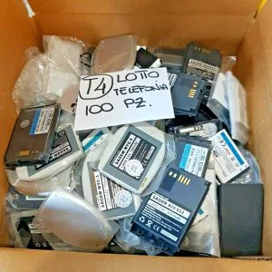 T4 LOTTO ACCESSORI TELEFONIA BATTERIE NUOVE COMPATIBILI CELLULARI PHONE TELEFONI