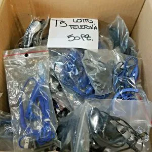 T5 LOTTO ACCESSORI TELEFONIA  AURICOLARI COMPATIBILI CELLULARI TELEFONI PHONE