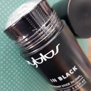 BYBLOS in black deodorant stick 75ml deodorante profumo nuovo new UOMO MAN