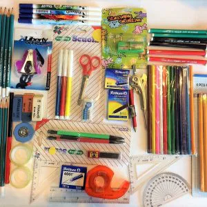 LOTTO SCUOLA UFFICIO PELIKAN CARTUCCE RICARICA CANCELLINO GOMME STOCK RIVENDITA