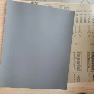 1 FOGLIO CARTA ABRASIVA P 600 WATERPROOF MADE IN ITALY IMPERIAL PROFESSIONAL