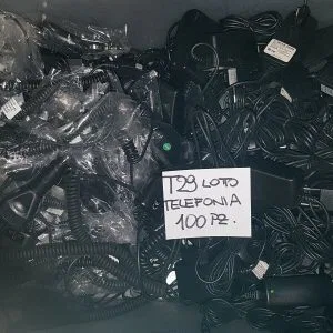T29 LOTTO ACCESSORI TELEFONIA CARICA BATTERIE COMPATIBILI CELLULARI AUTO CASA