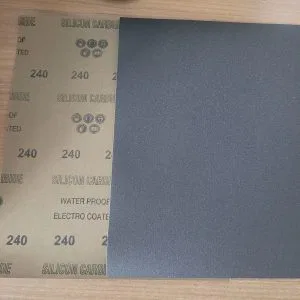 1 FOGLIO CARTA ABRASIVA 240 WATERPROOF PROFESSIONAL SILICON CARBIDE