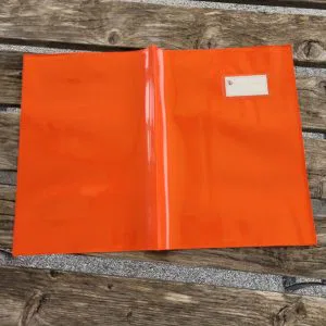 COPRIQUADERNO copertina quadernone maxi ARANCIO copri quaderno A4