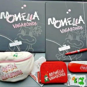 V78 MONELLA VAGABONDA COCA COLA Lotto scuola cartoleria cancelleria IDEA REGALO