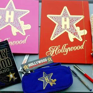 V80 HOLLYWOOD  Lotto scuola cartoleria cancelleria IDEA REGALO