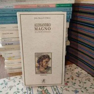 C) ALESSANDRO MAGNO DEL FURORE DIONISIACO O'BRIEN ECIG LIBRO PROFILI RARO 1a Ed