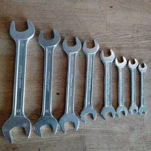 Serie 8 Chiavi doppia forchetta 6/22 Drop Forged