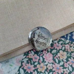 b1) spilla HandMade Cime tempestose Emily Bronte Artigianato Wuthering Heigts