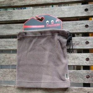 Mess Scaldacollo Fascia Bandana Pile Beige/Marrone Sport