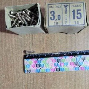 VF18 Sival 100gr Viti taglio legno restauro mobili antichi bomb uni 703 3,0x15