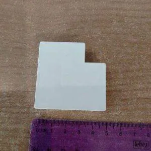 Connettore Angolare Angolo Piano Per Canaline 30x10 Bianco giunzione