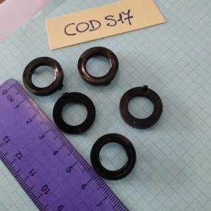 (CodS17 Ricambio 5 pz anelli connessione rigidi plastica Raro Silma Eumig Bauer