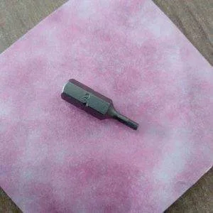 Inserto DIN 7426 ESAGONALE 2  FERRAMENTA HOBBY TUV GS A.R. FRESS