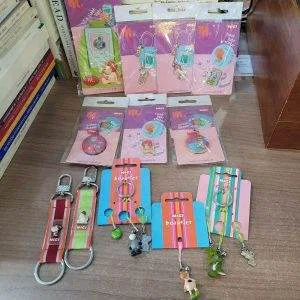 N5) lotto NICI CIONDOLI TELEFONINO LACCETTI PORTACHIAVI GADGET IDEA REGALO RARO