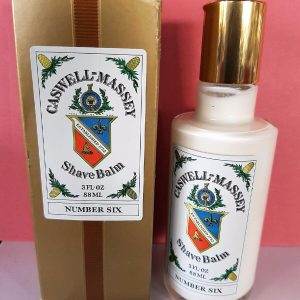 CASWELL MASSEY SHAVE BALM NUMBER SIX 88ML RARE VINTAGE INTROVABILE BALSAMO UOMO