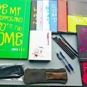 V14  stock lotto COMIX  scuola cartoleria cancelleria diario quaderni