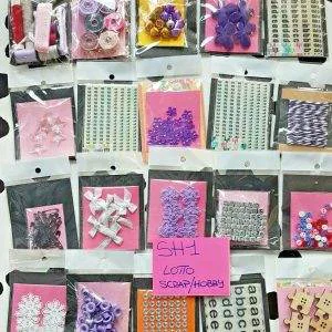 SH1 SCRAPBOOKING HOBBY CREATIVI CARD MAKING ART JOURNAL LOTTO STOCK