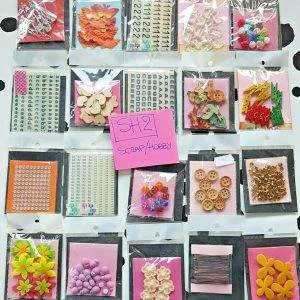 SH2 SCRAPBOOKING HOBBY CREATIVI CARD MAKING ART JOURNAL LOTTO STOCK