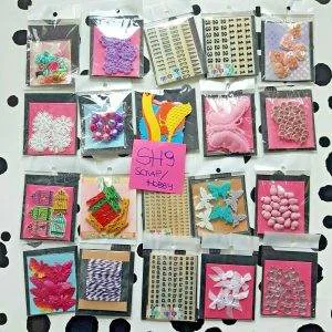 SH9 SCRAPBOOKING HOBBY CREATIVI CARD MAKING ART JOURNAL LOTTO STOCK
