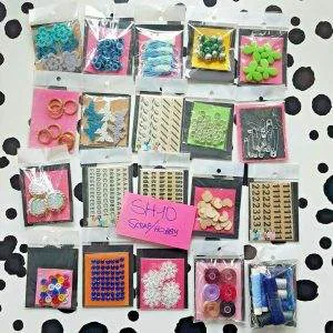 SH10 SCRAPBOOKING HOBBY CREATIVI CARD MAKING ART JOURNAL LOTTO STOCK