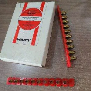 1 HILTI 10 caricatori 100 cartucce dx 650 cal.6.8/18M STELLARE 50603/0 ROSSO MF