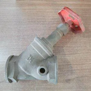 SARACINESCA FILETTATA IN OTTONE PESANTE inclinata 1 1/2