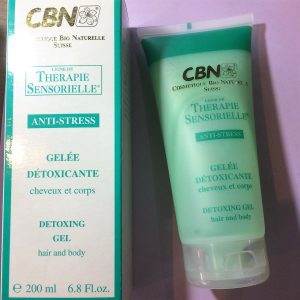 CBN ANTI STRESS gelee DETOXICANT GEL HAIR BODY THERAPIE SENSORIELLE 200ML