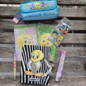 V147 TWEETY TITTI Lotto scuola cartoleria cancelleria DIARIO IDEA REGALO