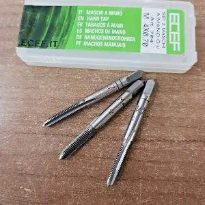 SERIE MASCHI mano FILETTARE FILETTO - FILIERA MM 4X0,7 KIT MASCHI 8019673007041