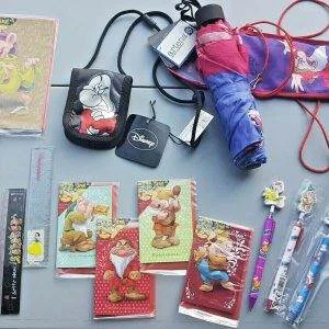 V32 DISNEY SETTE NANI stock lotto scuola cartoleria cancelleria IDEA REGALO