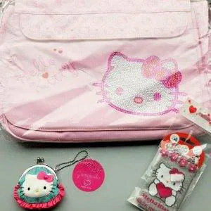 V92 HELLO KITTY   Lotto scuola cartoleria cancelleria IDEA REGALO