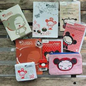 V148 PUCCA Lotto scuola cartoleria cancelleria portapenne DIARIO IDEA REGALO