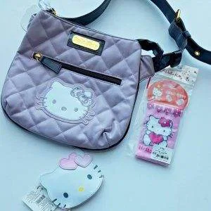 V99 HELLO KITTY BORSA  Lotto scuola cartoleria cancelleria IDEA REGALO