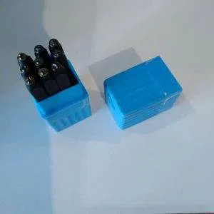 Set Punzoni 9PZ numeri Number Stamps Size 2 mm