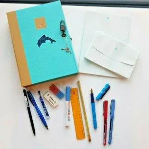 V103 COMPENDIUM PENNE MATITE Lotto scuola cartoleria cancelleria IDEA REGALO