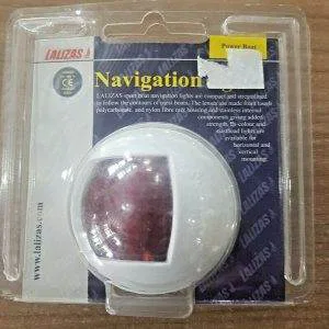 LALIZAS NAVIGATION LIGHTS DISPOSITIVO NAVIGAZIONE 30072 STARBOARD RED LIGHT WHIT