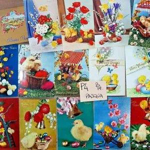 P4 PASQUA lotto cartoline vintage NUOVE! collezione rare introvabili lotti stock