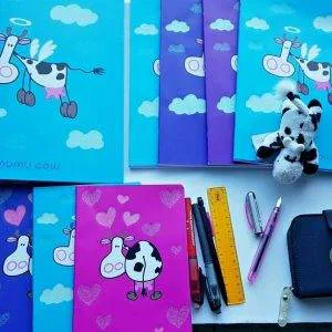 V100 MUMU COW   Lotto scuola cartoleria cancelleria IDEA REGALO