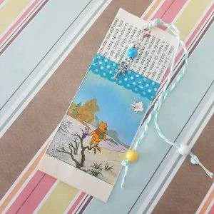 Hope Infinity w01 segnalibro Winnie Pooh Hand Made bookmark scrapbooking card