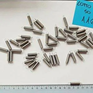 Lotto AA6 stock MOLLE 50Pz MOLLA RICAMBI minuteria ferramenta hobby modellismo