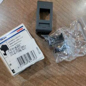 GEWISS SYSTEM GW 20251 nero CONNETTORE TELEFONICO PRESA TELEFONO GW 20251