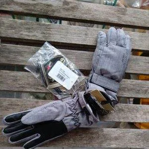 Guanti Donna Ziener Goretex Tg.7 Grigio melange Strech 991156 kinyeti