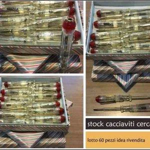 STOCK CACCIAVITI CERCAFASE  II SCELTA 60pz  giraviti ATTENZIONE SECONDA SCELTA