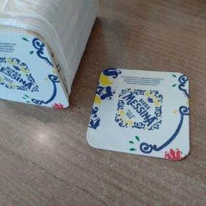 A) Birra Messina Ideata Nel 1923 Sottobicchiere Nuovo Da Collezione Nuovo