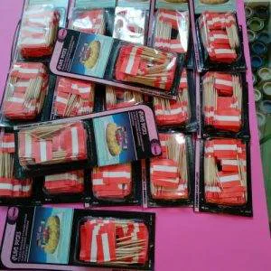 Lotto Stuzzicadenti Bandierina  Per Party Feste Bar