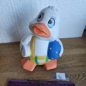 D) papera in terracotta salvadanaio decorazione idea regalo lotteria party