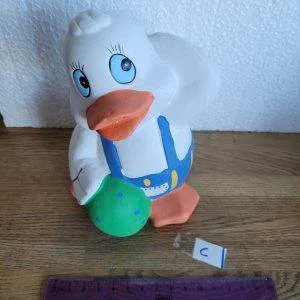 C) papera in terracotta salvadanaio decorazione idea regalo lotteria party