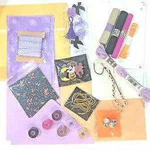 H1 stock lotto HALLOWEEN AUTUMN scrapbooking make card CARTONCINI NASTRI PARTY